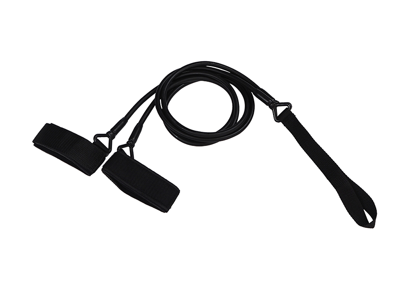 Hand fin swimming trainer-ankle type