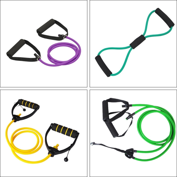 Resistance tubes with handles