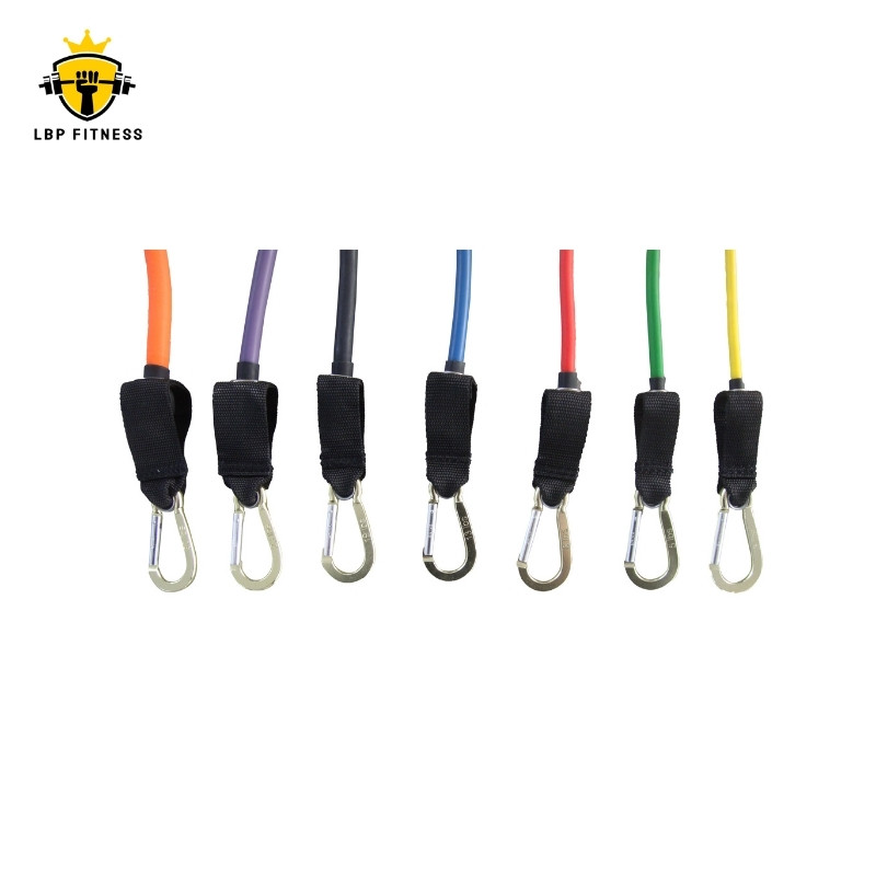 Resistance tubing with accessories