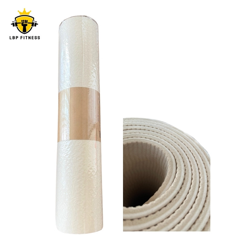 Beige Color TPE yoga mat
