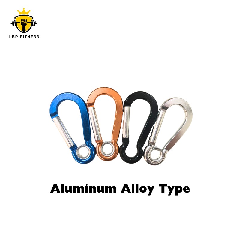 resistance bands carabiners in aluminum alloy