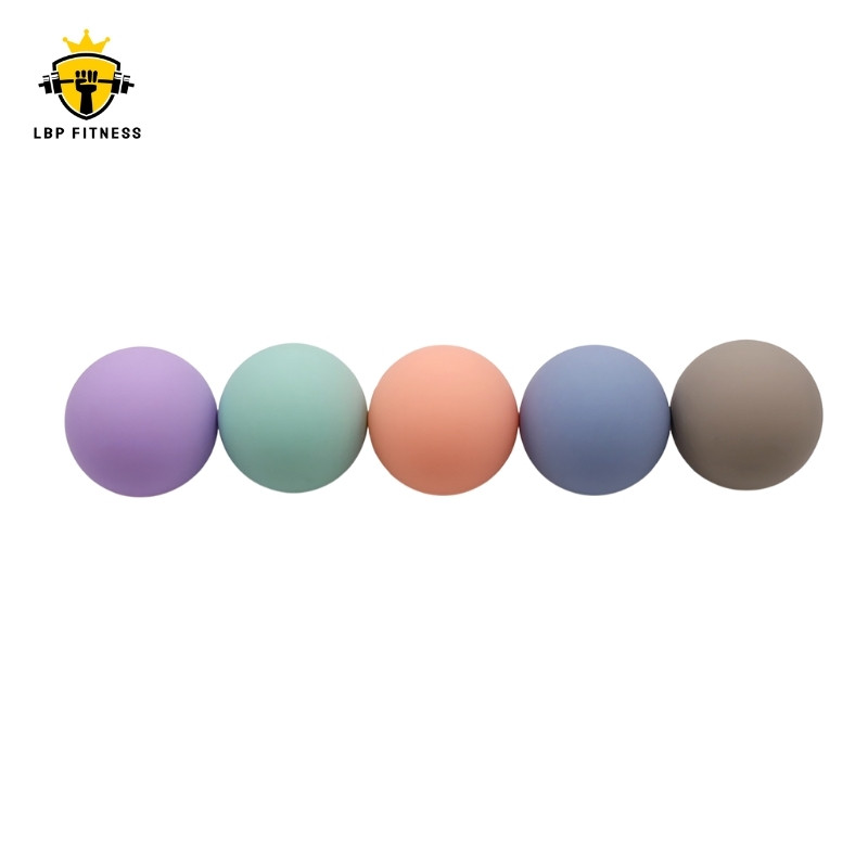 silicone massage ball in different colors