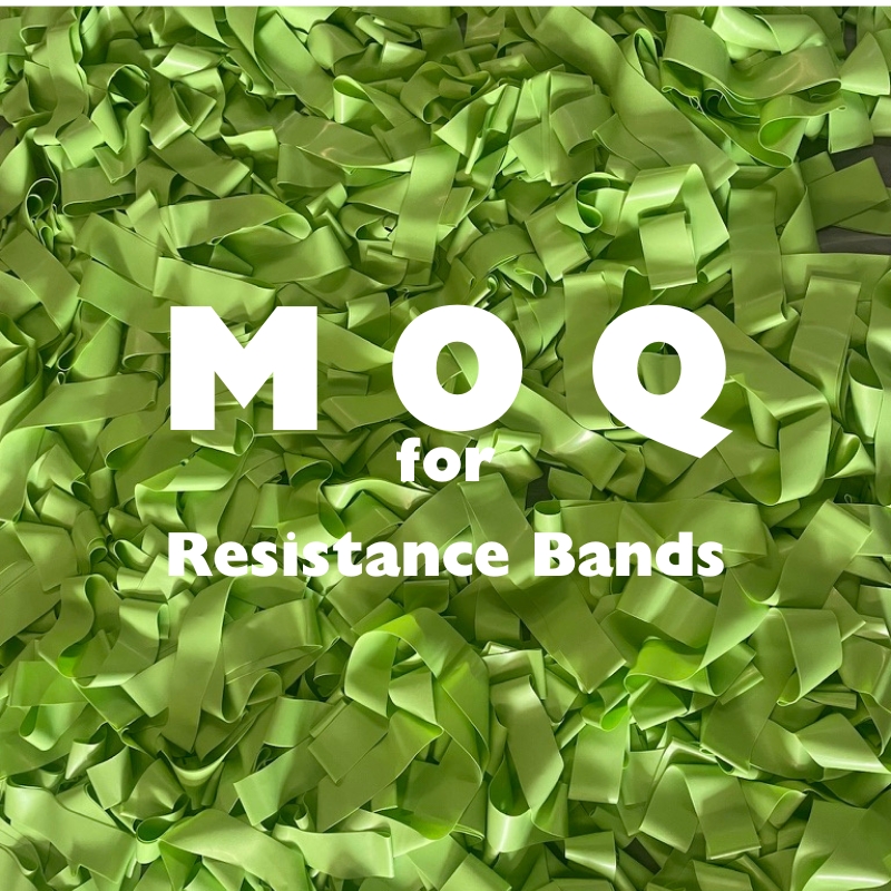minimum order quantity for resistance bands