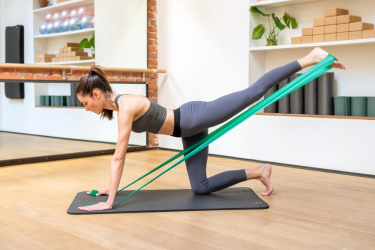 Yoga stretch bands