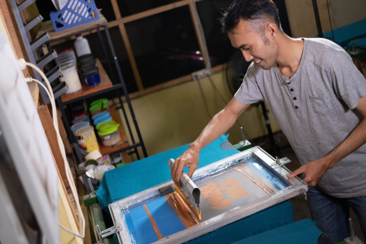 Silk screen printing