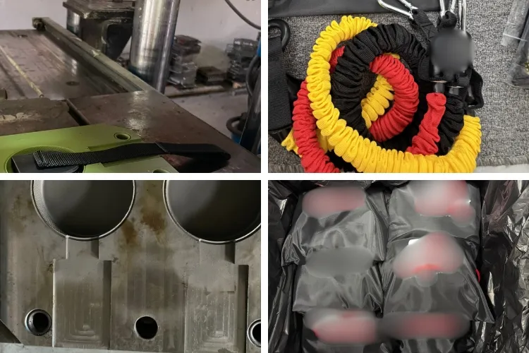 Custom Resistance Tube System for Hockey Training