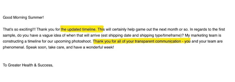 Transparent Communication